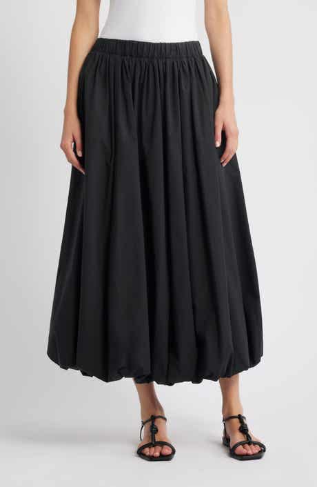 Rails Cala Cotton Blend Bubble Midi Skirt