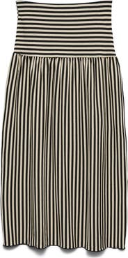 VERO MODA Isabella Stripe Knit Midi Skirt