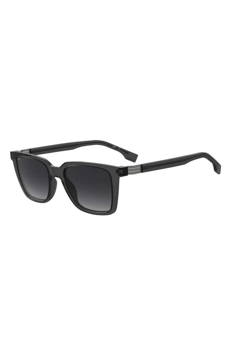 BOSS 53mm Square Sunglasses, Alternate, color, 0Kb7-9O