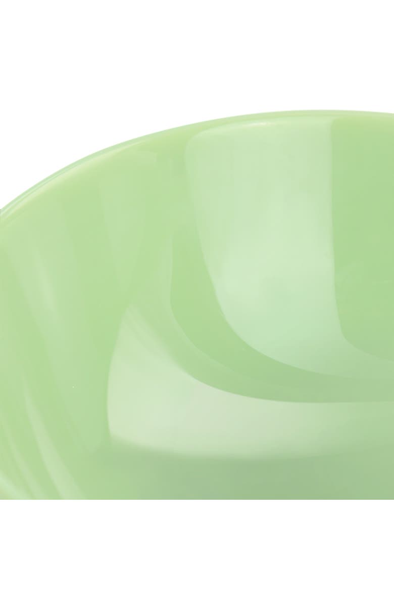 MARTHA STEWART 2 Piece 10in Jadeite Glass Serving Bowl Set, Alternate, color, Jade Green