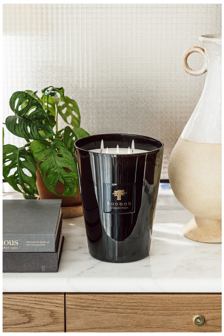 Les Prestigieuses Encre Black Candle, Alternate, color, BLACK