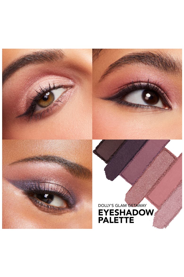 Dolly's Glam Getaway Eyeshadow Palette, Alternate, color, NO COLOR