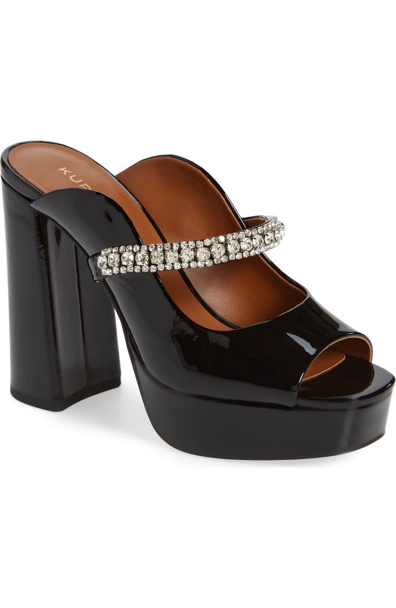 Kurt Geiger London Duke Peep Toe Platform Sandal, Main, color,