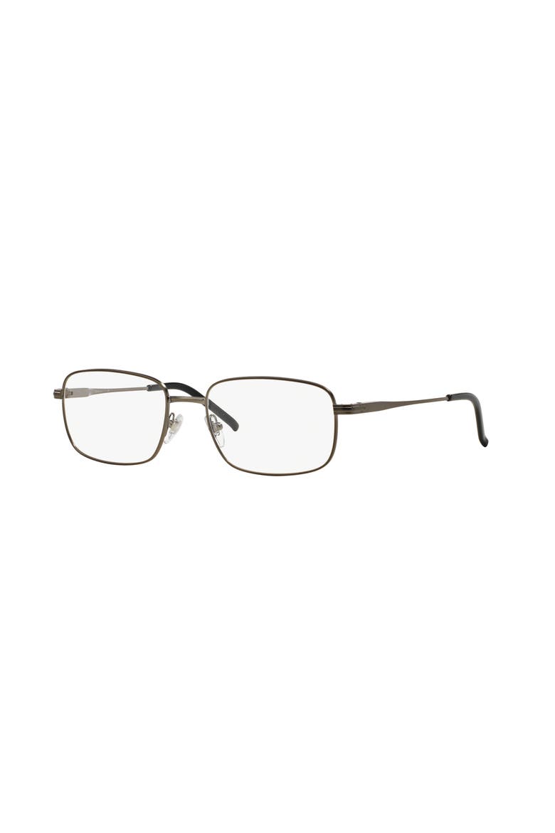 54mm Square optical glasses, Main, color, Grey