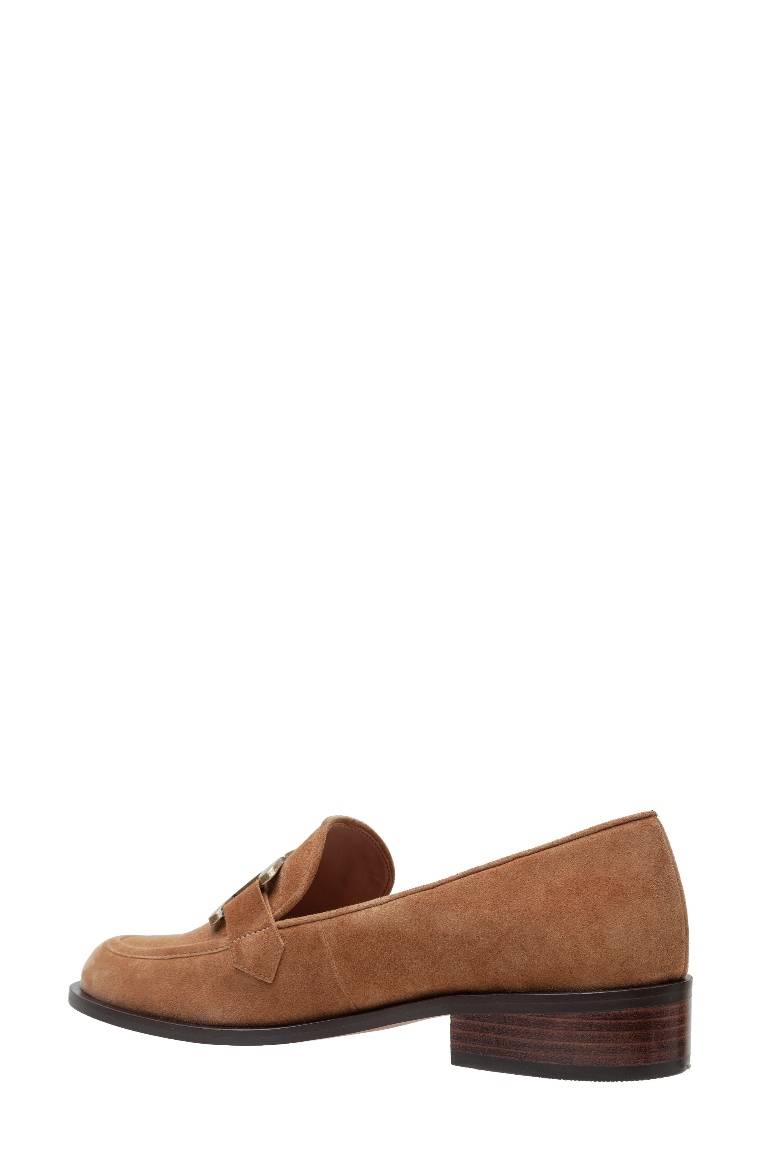Linea Paolo Melise Chain Loafer, Alternate, color, Camel