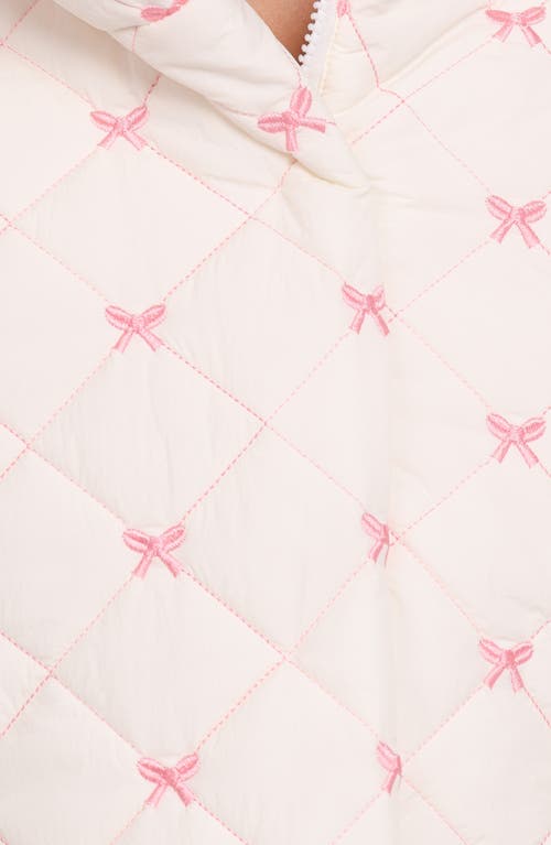 Petal And Pup Petal & Pup Adi Diamond Quilted Jacket In Pink