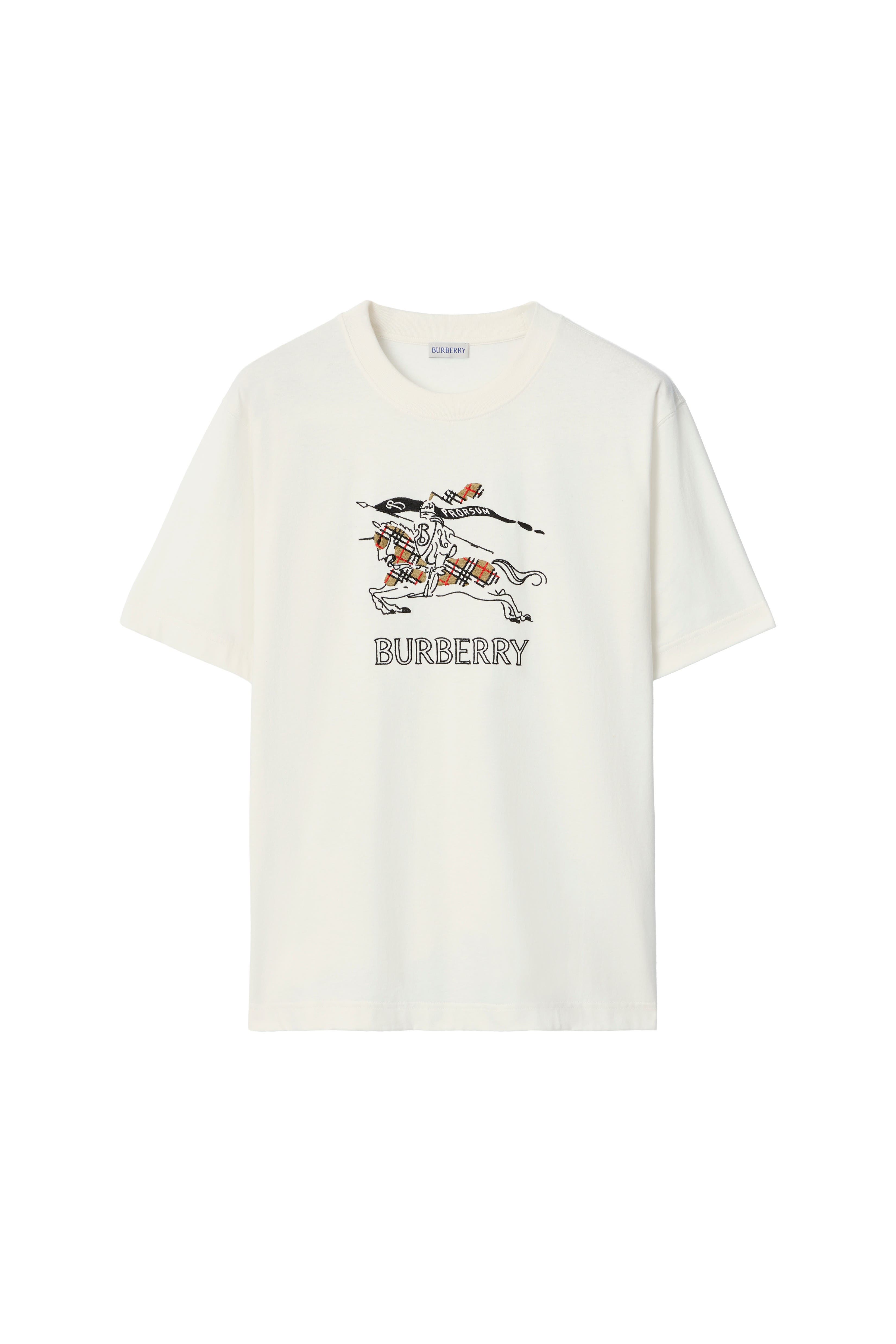 Мужские Burberry Knight Sketch Cotton T-shirt — фото 2