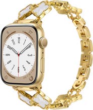 BCBG Universal Fit Double Clover Link Bracelet Apple Watch® Watchband