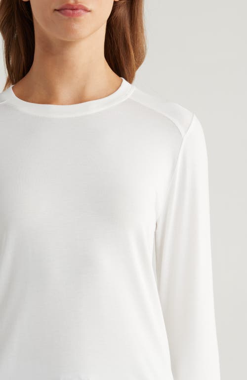 Free Fly Shade Long Sleeve Top In White