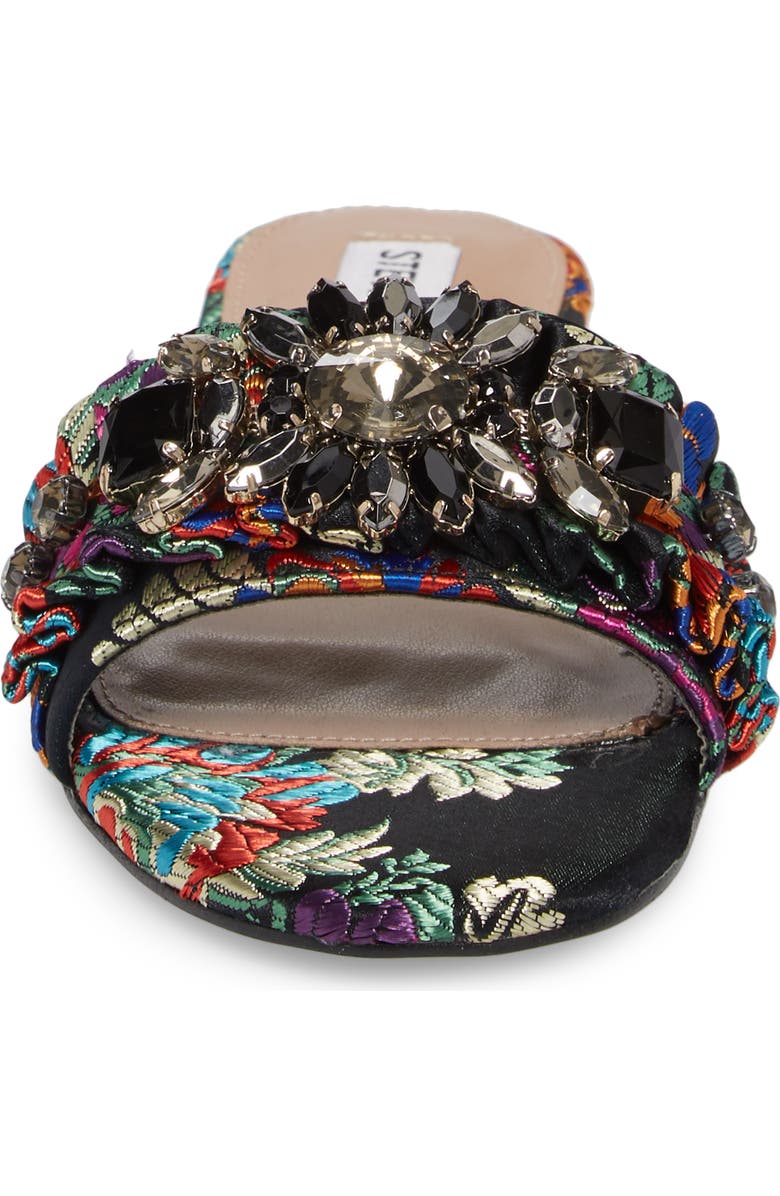 Steve Madden Pomona Crystal Embellished Slide Sandal, Alternate, color,