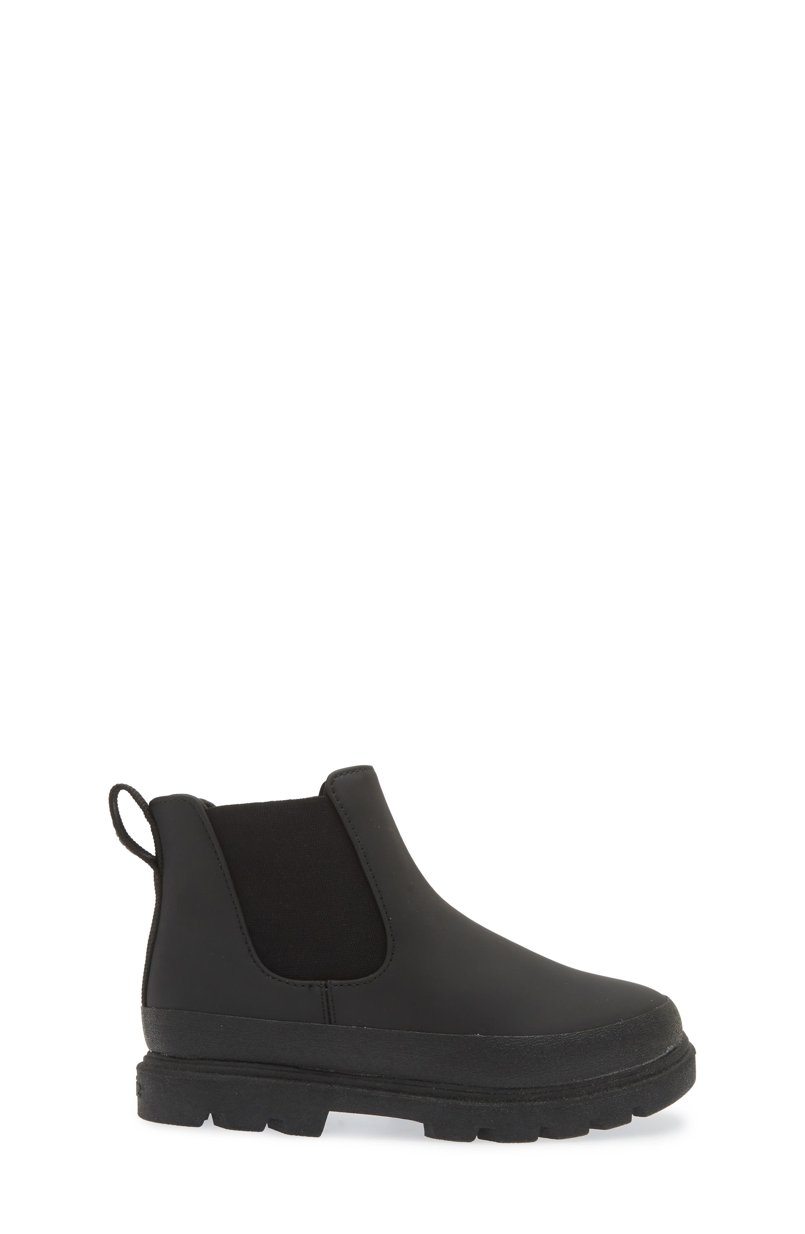 Native Shoes Kids' Kensington Water Resistant Chelsea Boot, Alternate, color, Jiffy Black/ Jiffy Black