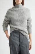 EMILY DAWN LONG Sonko Reversible Suri Alpaca & Merino Wool Blend Sweater