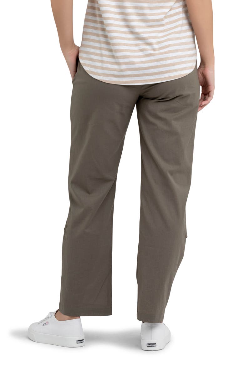 Philly Cotton Pant, Alternate, color, Moss