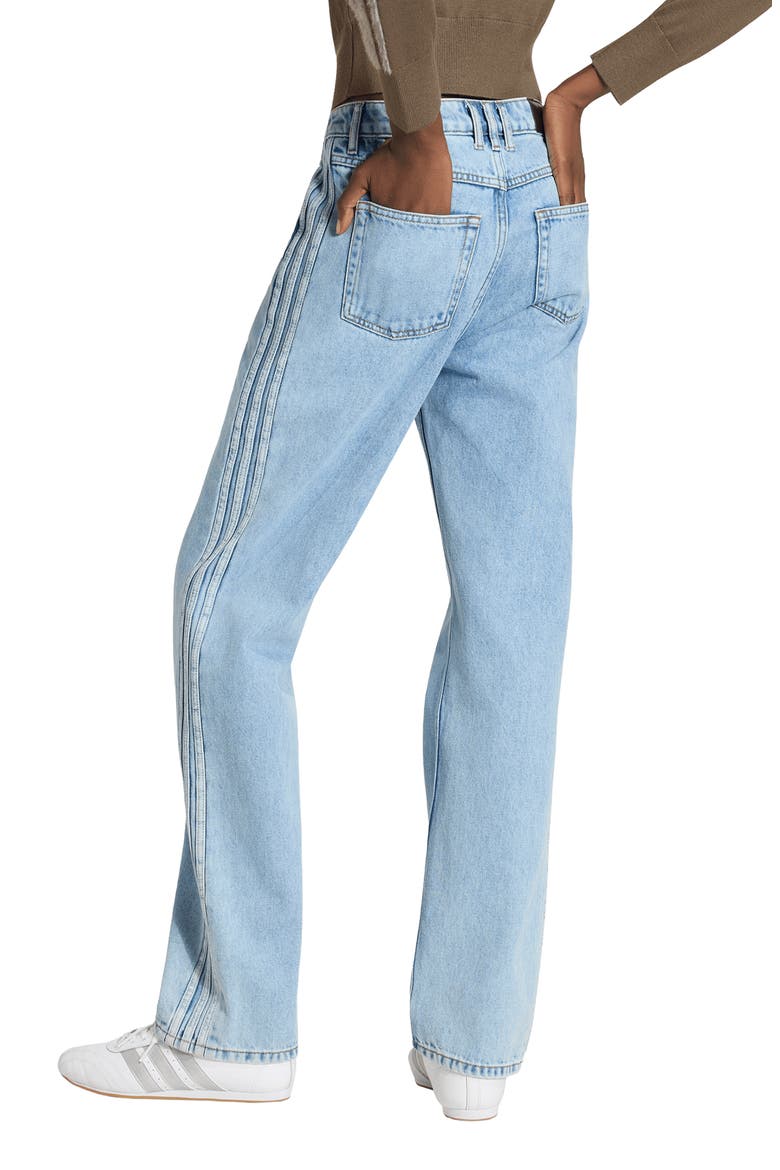 Straight Leg Jeans, Alternate, color, LIGHT DENIM