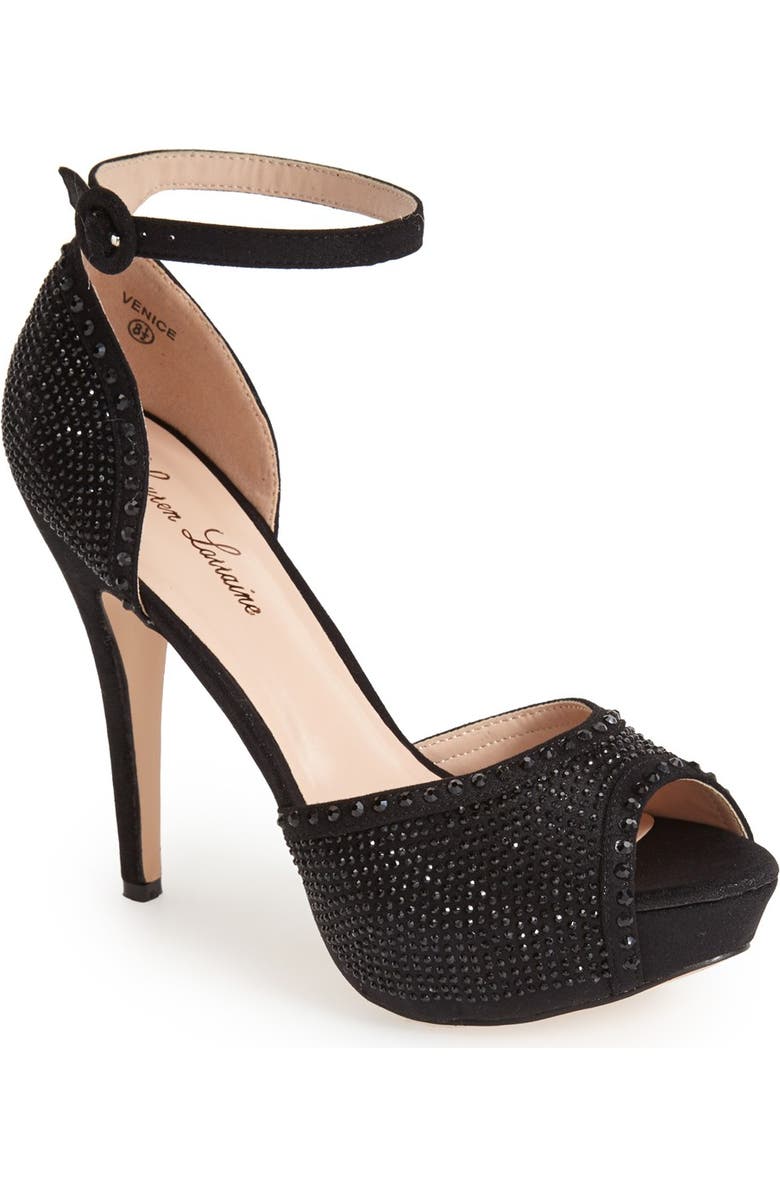 Lauren Lorraine 'Venice' Ankle Strap Platform Sandal, Main, color,