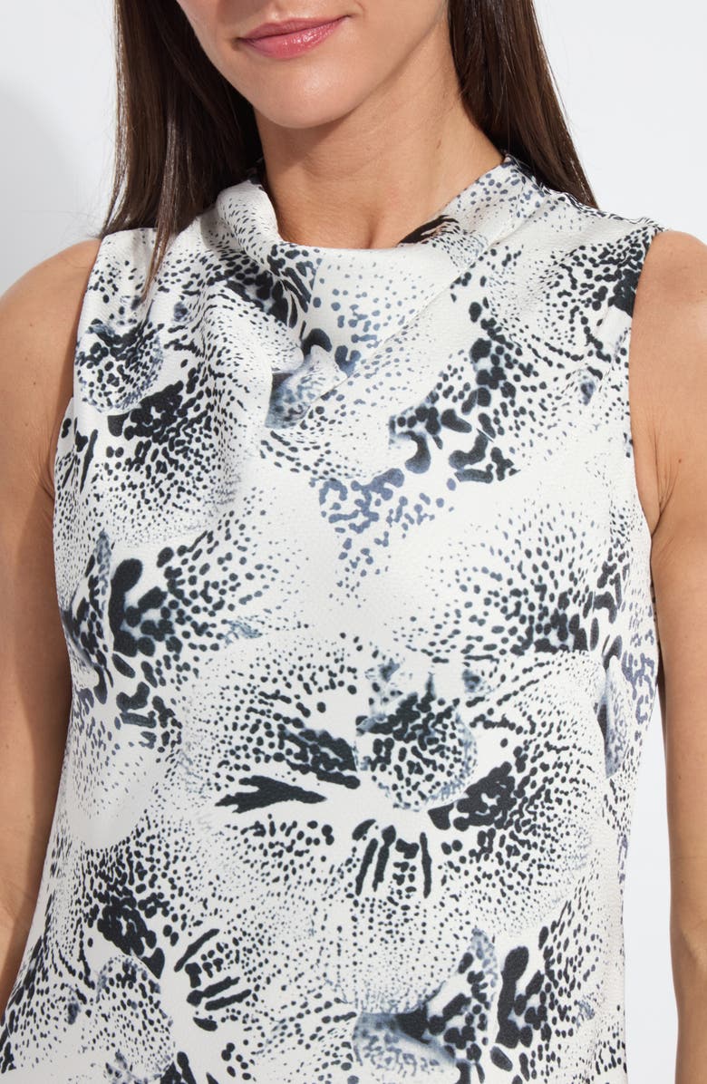 Lysse Anaya Crystal Hammered Satin Dress, Alternate, color, Winter Orchid