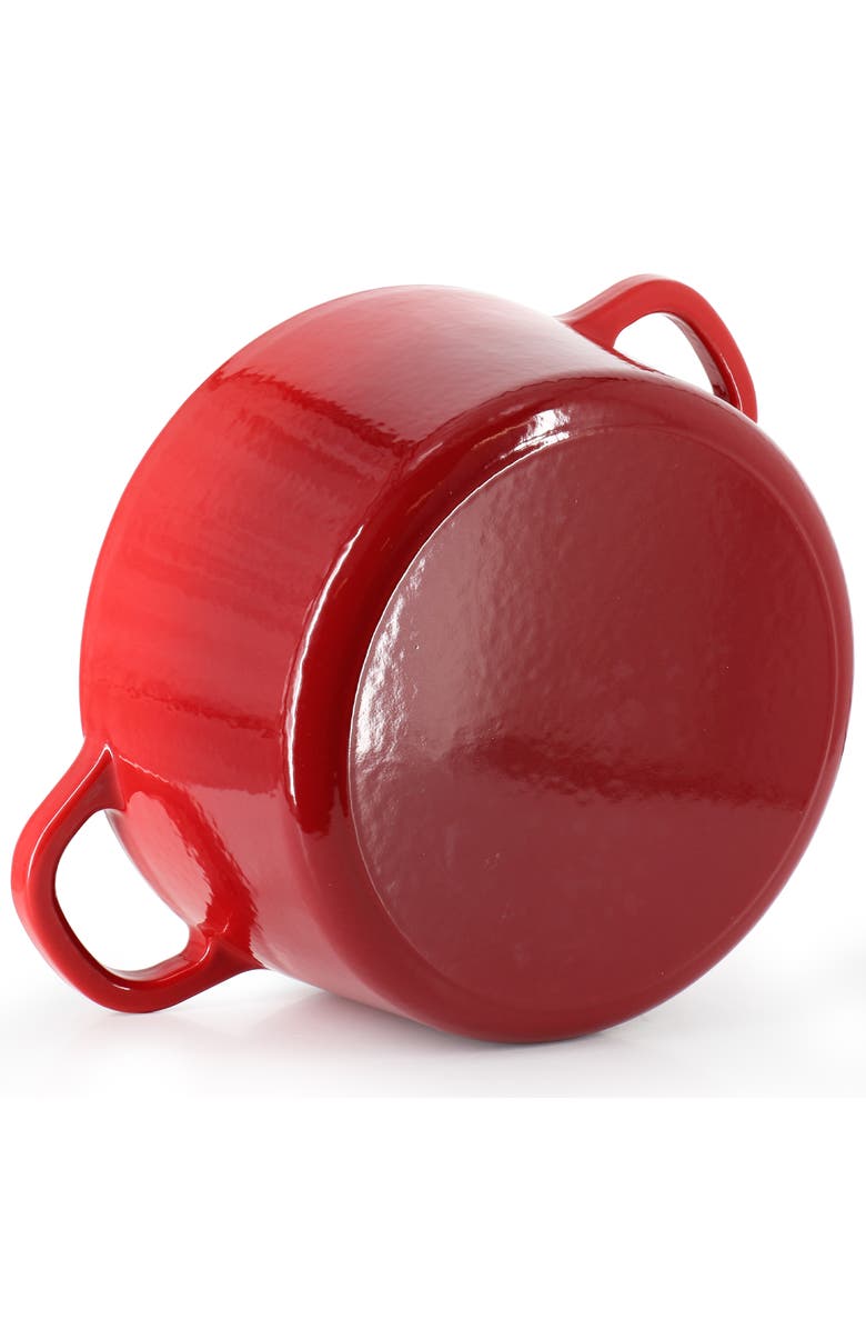 Crockpot 6 Quart Enameled Cast Iron Dutch Oven, Alternate, color, 