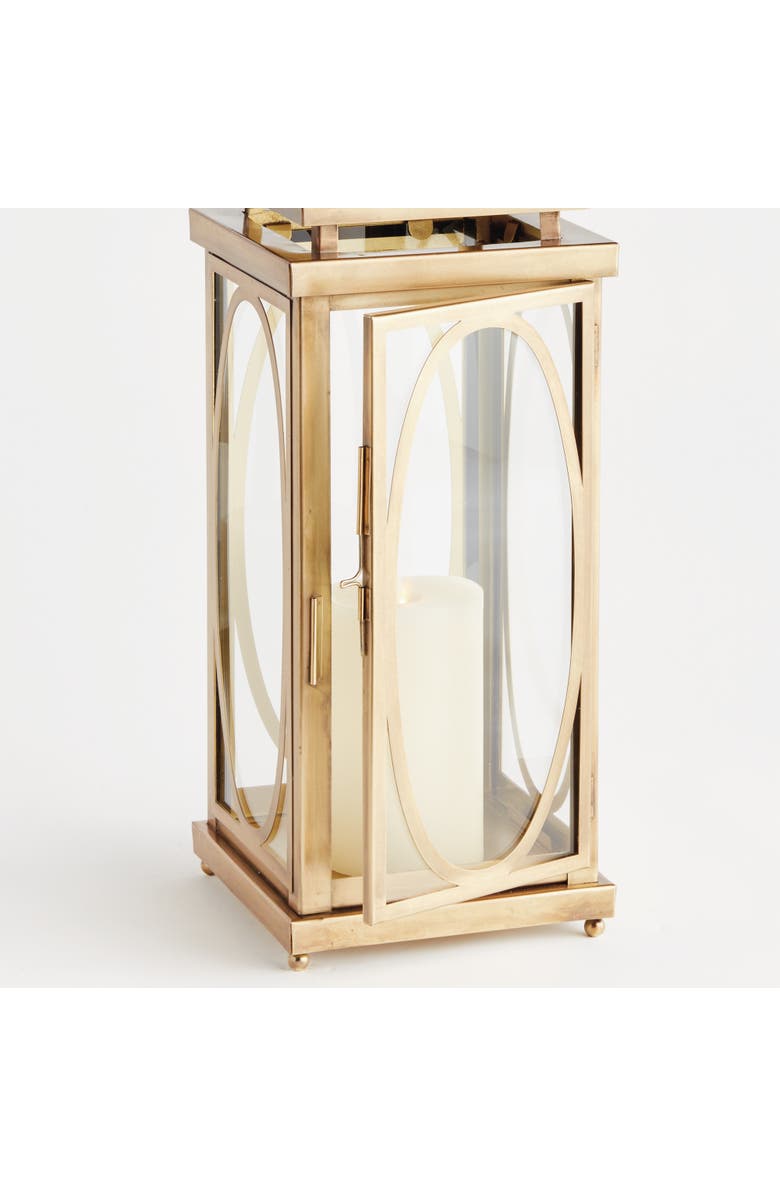 Napa Home & Garden Jace Lantern, Alternate, color, Gold