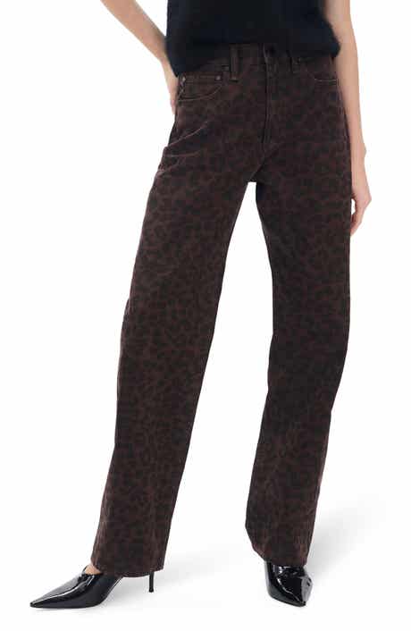 rag & bone Shea High Waist Relaxed Straight Leg Jeans