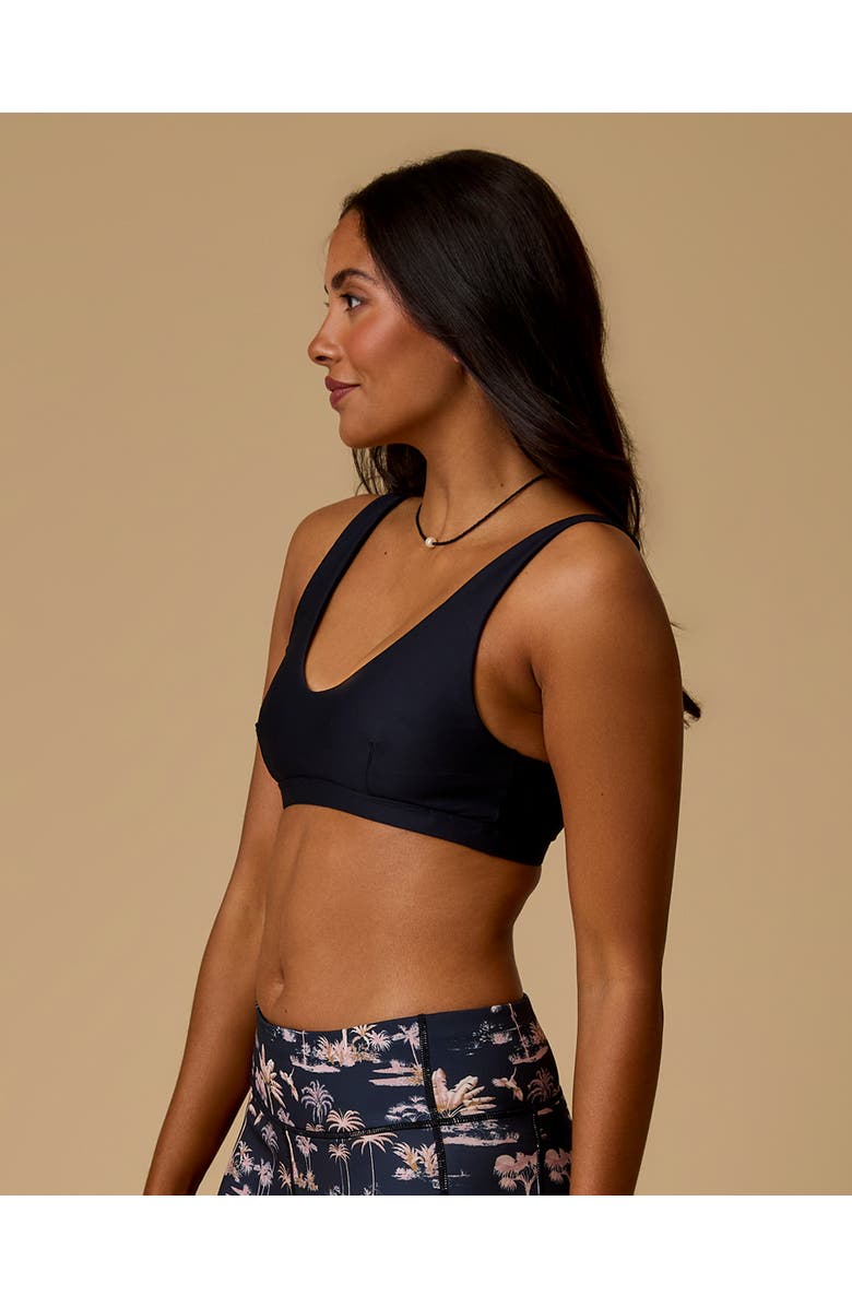 Carve Designs Breakers Compression Top, Alternate, color, Black