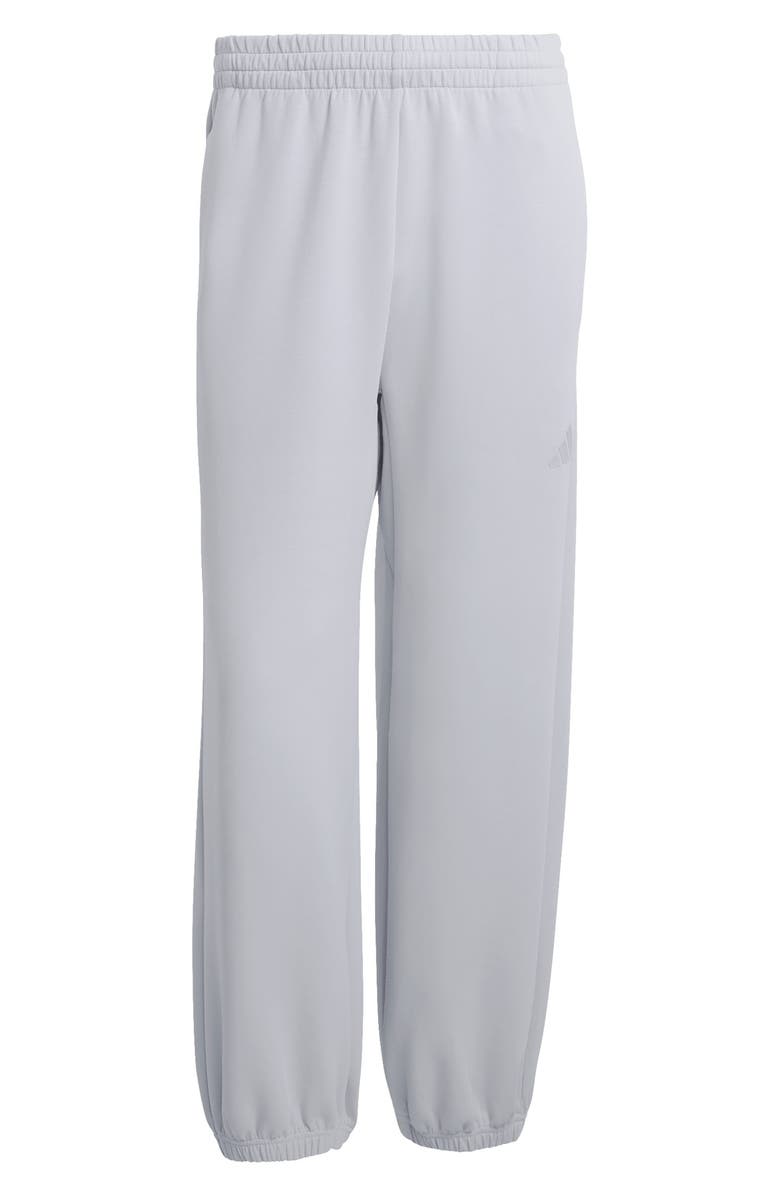 adidas Soft Lux Sweatpants, Alternate, color, Halo Silver