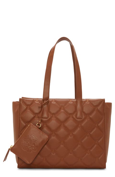 Barry Quilted Leather Tote
