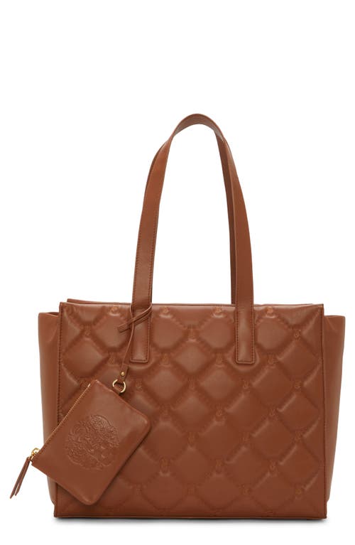 Vince Camuto Barry Quilted Leather Tote