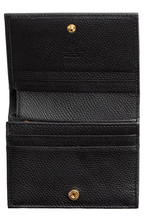 Valentino Womens Vlogo Signature Leather Wallet Nero In Black