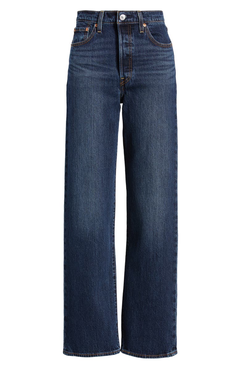 Levi's<sup>®</sup> Ribcage High Waist Straight Leg Jeans, Alternate, color, Apply Now