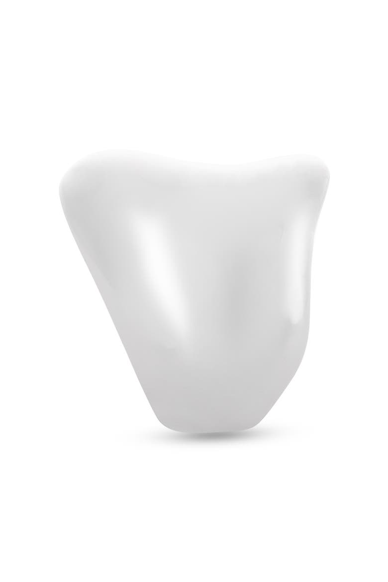 Wide Organic Band Ring, Alternate, color, RHODIUM