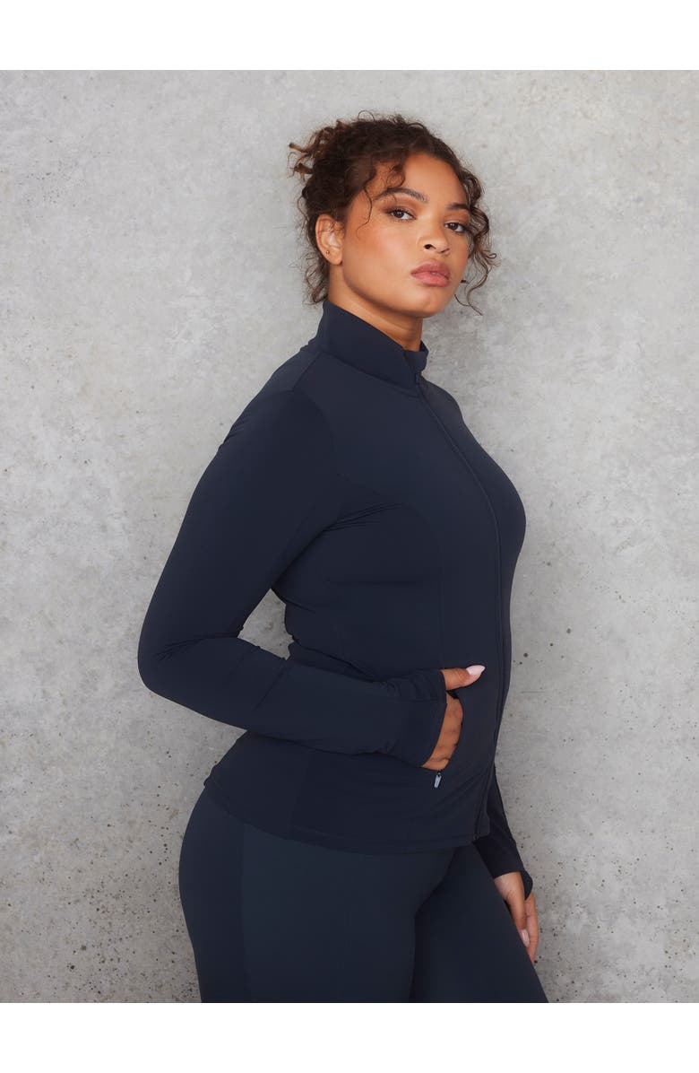 LOVALL Empower Jacket, Alternate, color, Vintage Navy