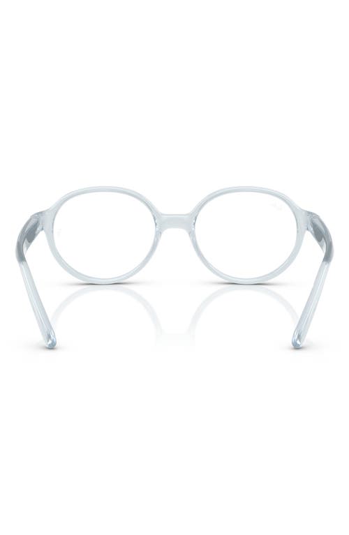 Ray Ban Ray-ban Kids' 44mm Small Phantos Optical Glasses In Blue