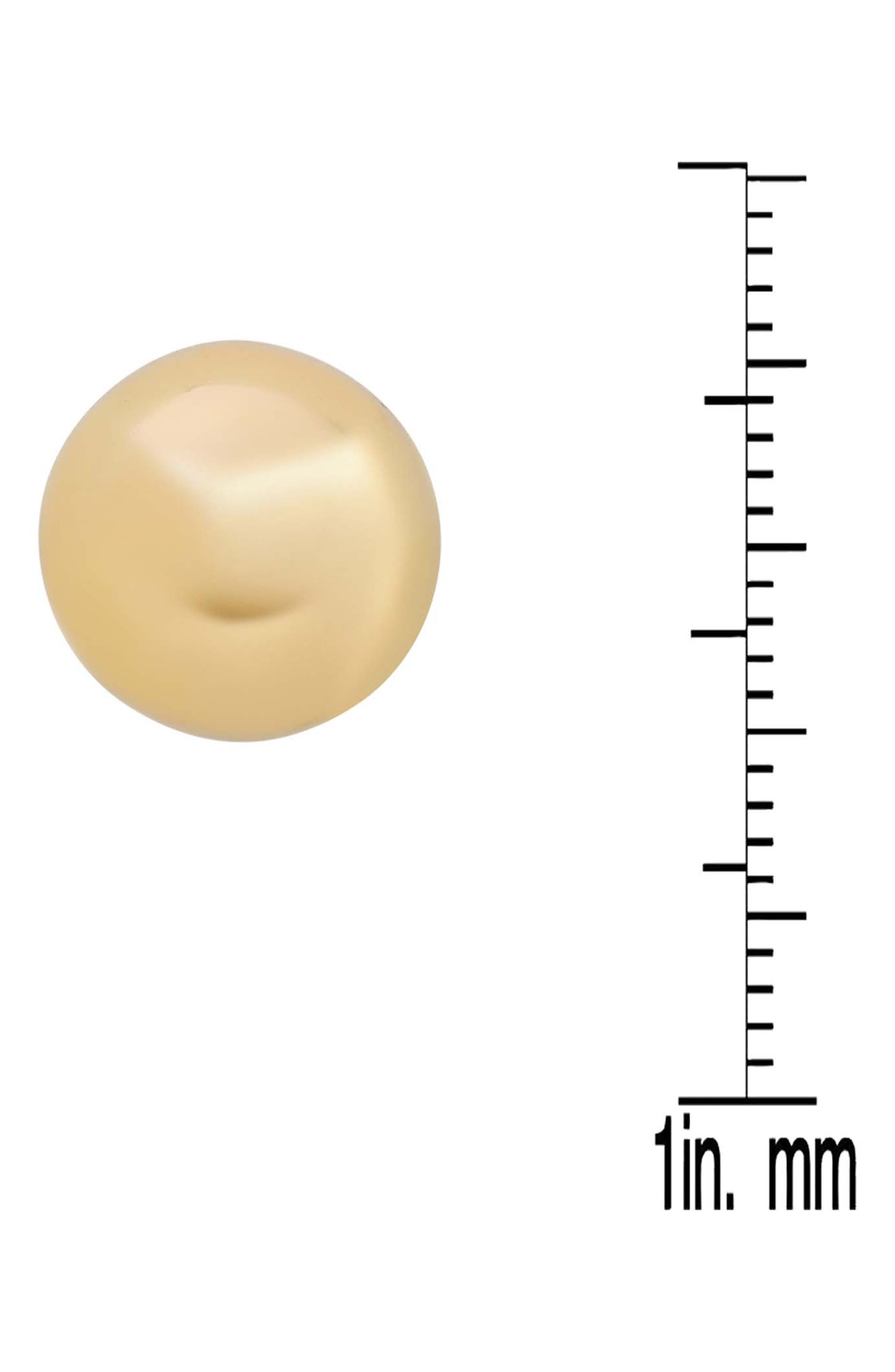 Stainless Steel Ball Stud Earrings
