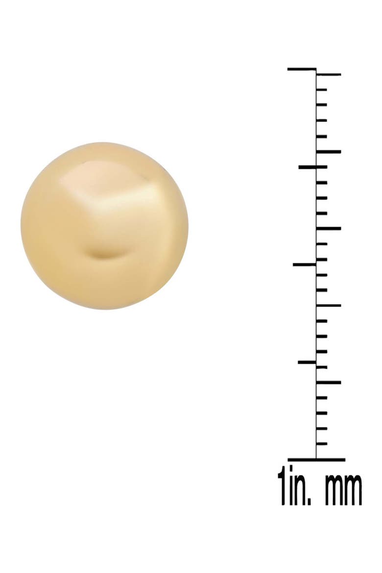 Stainless Steel Ball Stud Earrings, Main, color, GOLD