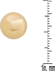 STEELTIME Stainless Steel Ball Stud Earrings