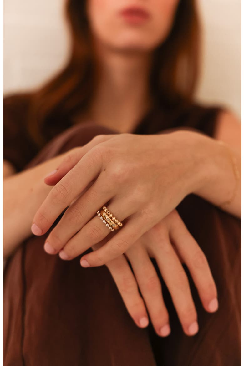Alexa Jordyn Diamond Inlay Band Ring, Alternate, color, YELLOW GOLD