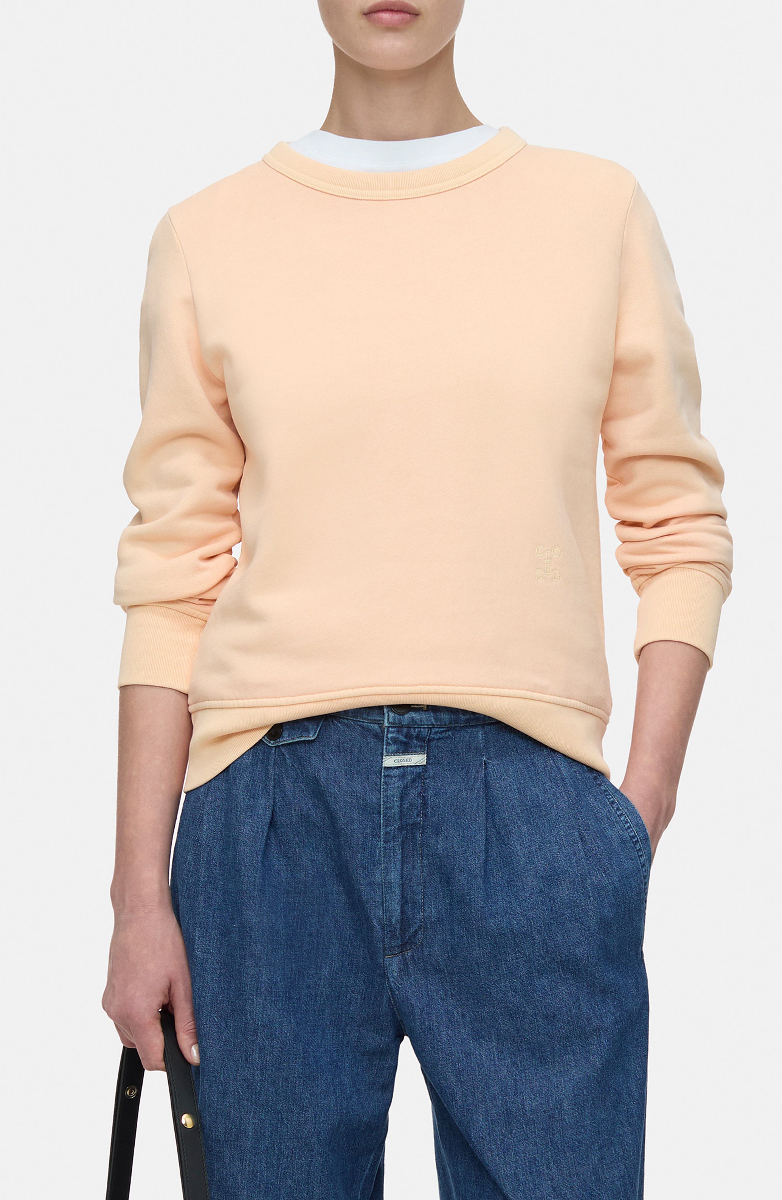 Closed Crewneck Organic Cotton Sweatshirt