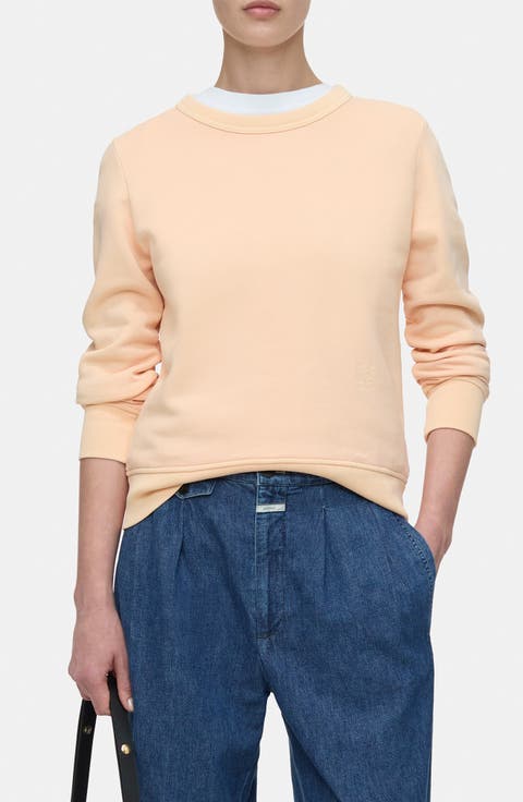 Crewneck Organic Cotton Sweatshirt