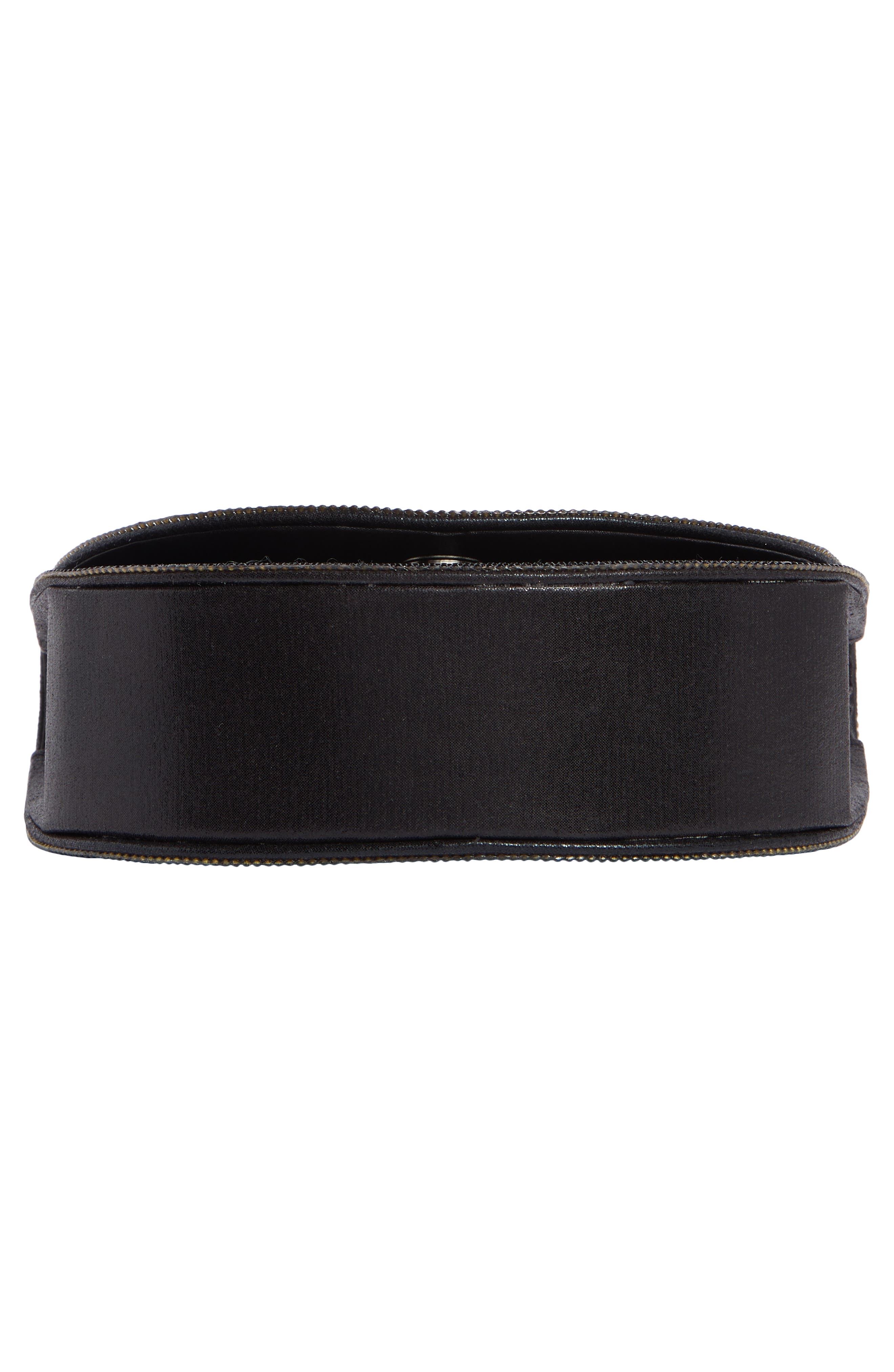 ALESSIA BIANCHI Deco Stone Curve Flap Clutch, Alternate, color, 