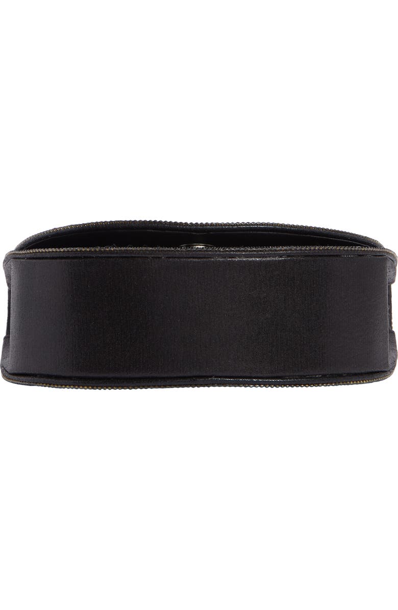 ALESSIA BIANCHI Deco Stone Curve Flap Clutch, Alternate, color,