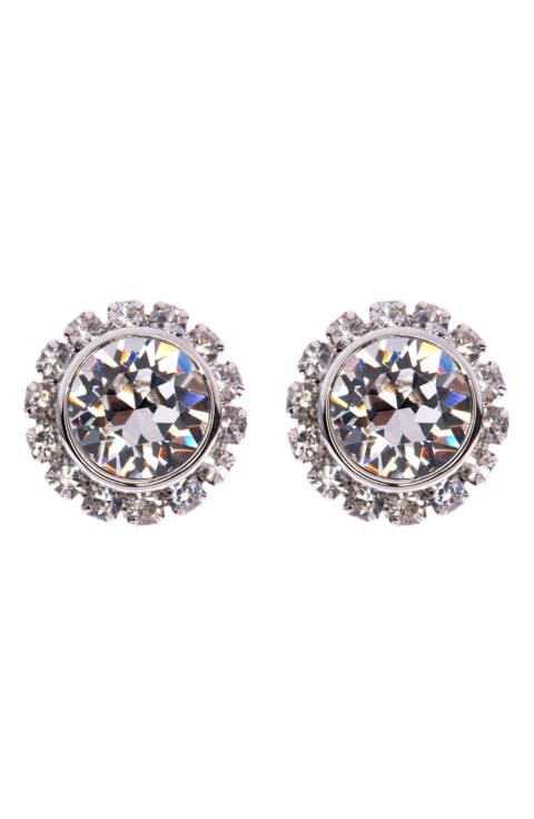 'Sully' Crystal Stud Earrings