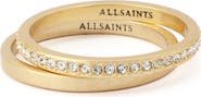 AllSaints Set of Two Rings