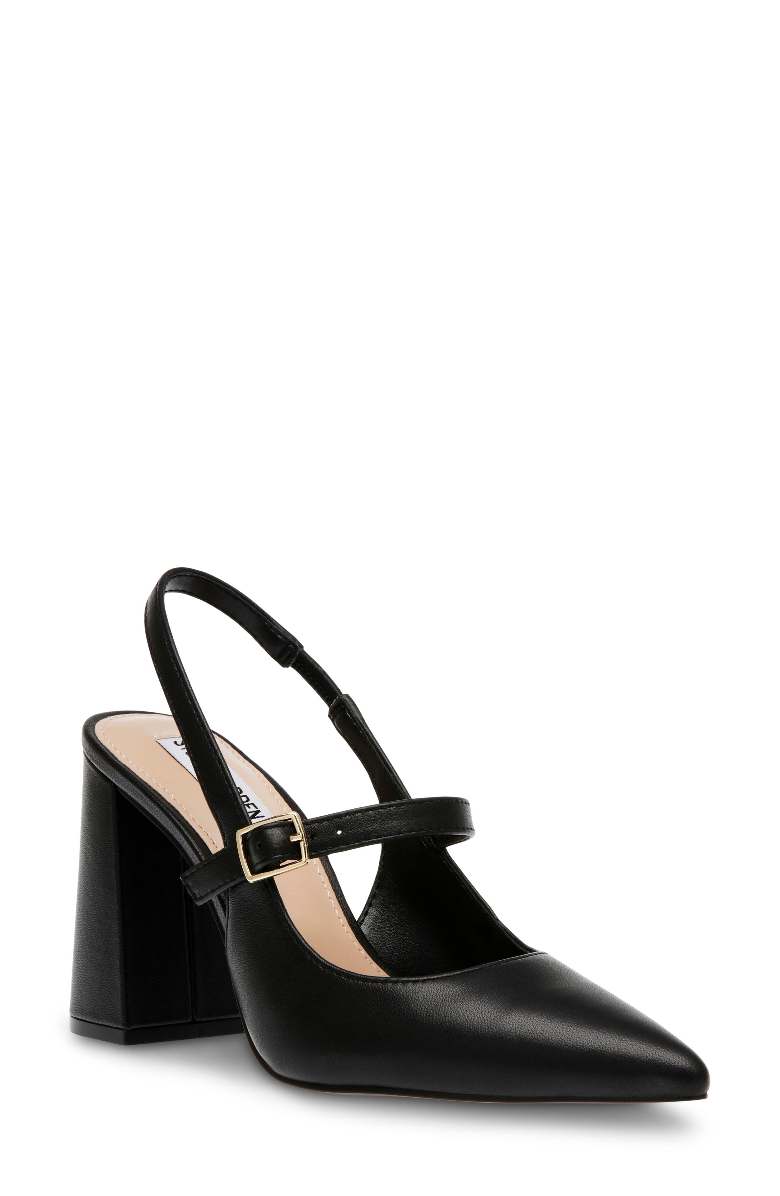 Steve Madden Maegan Pointed Toe Slingback Pump, Main, color, 