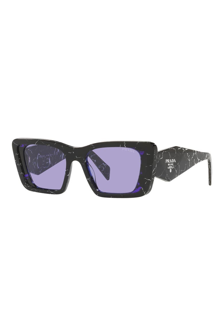 51mm Butterfly Sunglasses, Alternate, color, IVORY BLACK