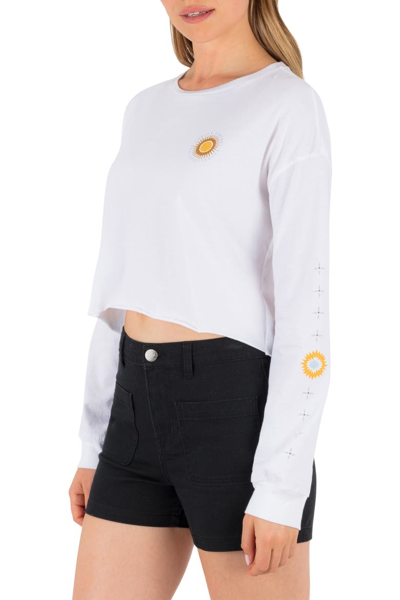 Eagle High Long Sleeve Graphic T-Shirt, Alternate, color, WHITE