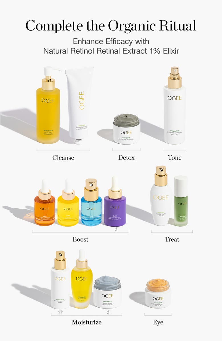 OGEE The Natural Retinol Retinal Extract 1% Elixir, Alternate, color,