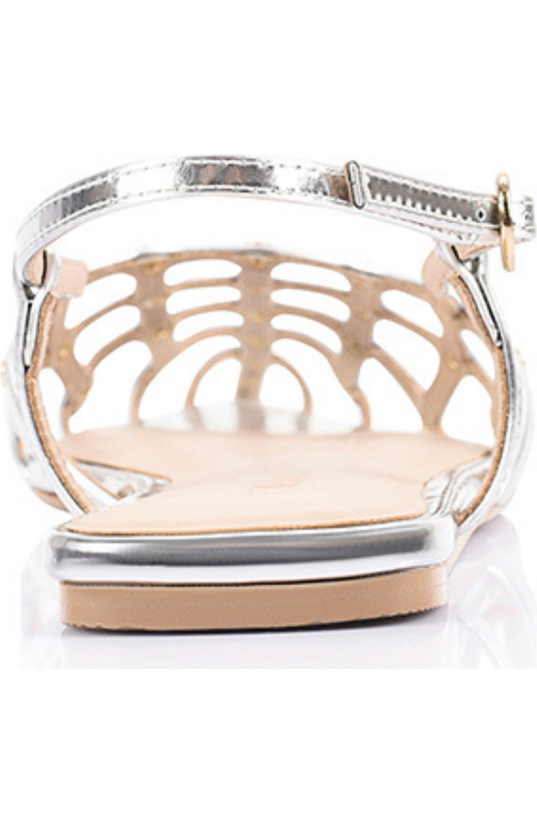 Lana Wilkinson Mary Flat, Alternate, color, Silver