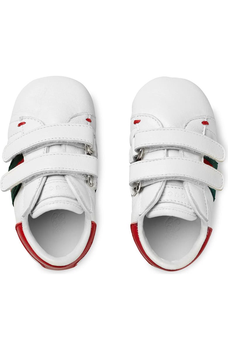 Gucci 'Ace' Crib Shoe, Alternate, color,