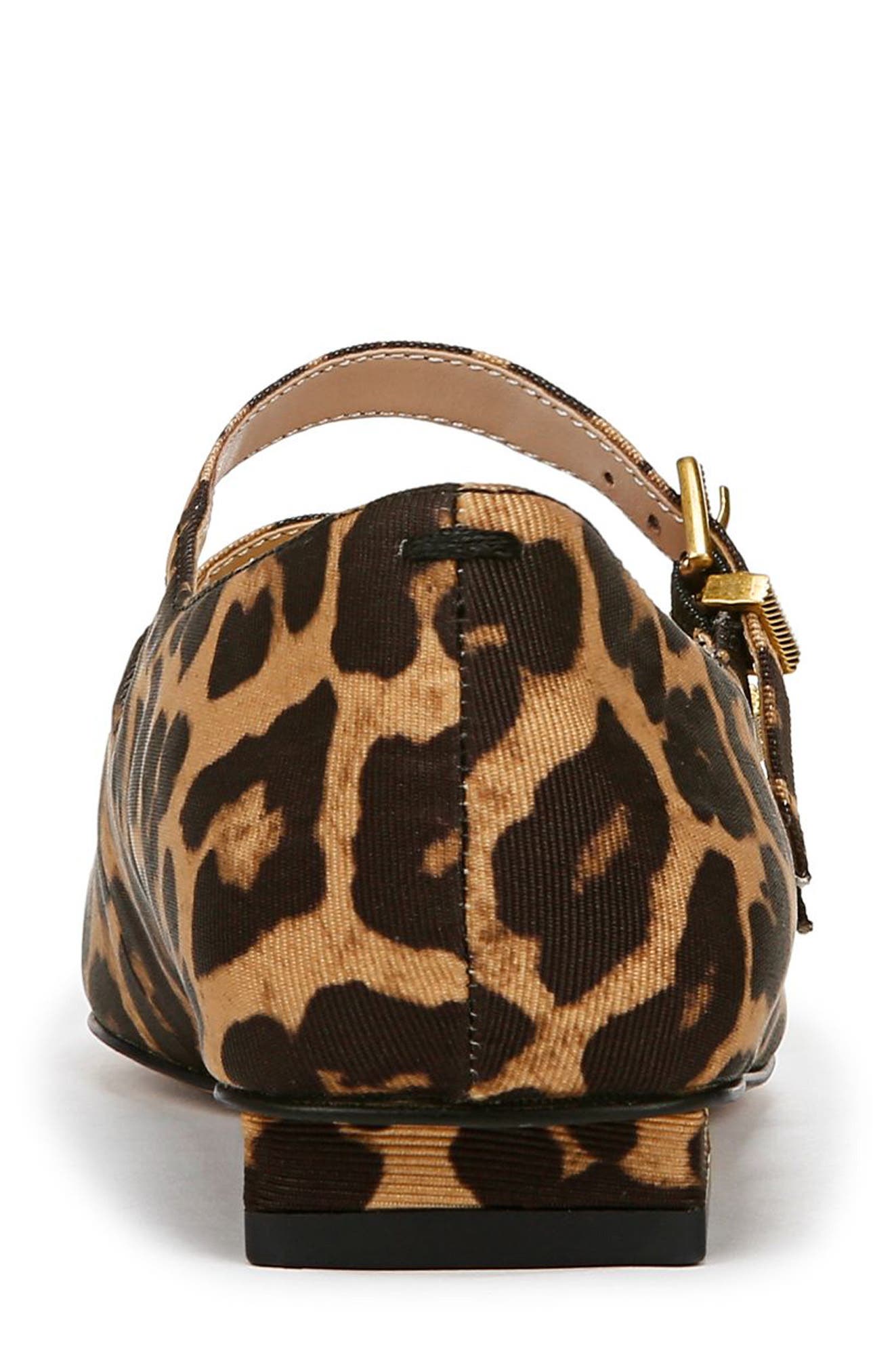 Franco Sarto Tesoro Leopard Mary Jane Flat, Alternate, color, 