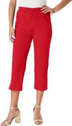 Roaman's Plus Size Comfort Stretch Capri Jean